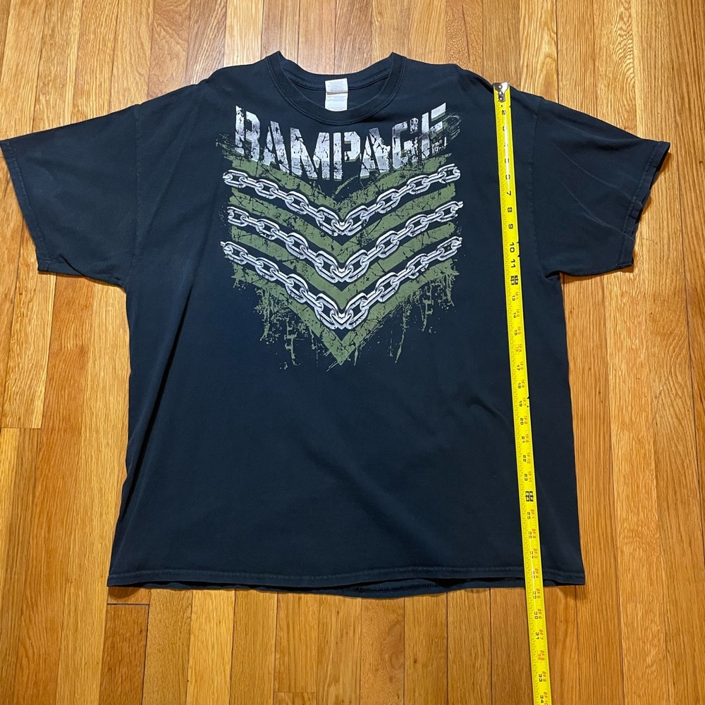 Vintage Rampage Jackson impact wrestling tee